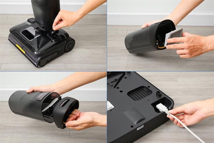 Máy hút bụi lau nhà cầm tay Roborock F25 Ultra - Đen